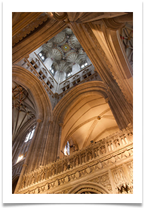Vaulted Ceiling at Canterbury Cathedral - Helen Kulczycki